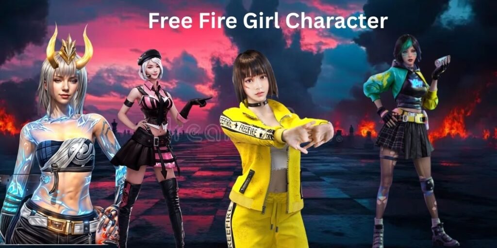 New Free Fire Girl Names for 2025 | All FF Girl Characters